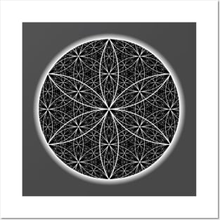 Dimensional Flower of Life 2 - On the Back of Posters and Art